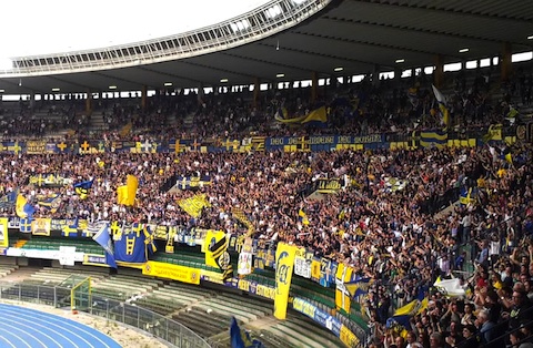 bentegodi calcio hellas verona cori