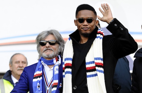 etoo ferrero sampdoria Livingston